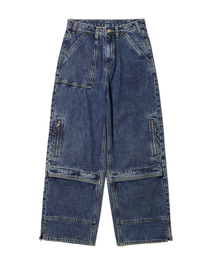 Big Union（ ）の「ALL BLUSH ZIPPER PANTS / INDIGO（デニムパンツ）」