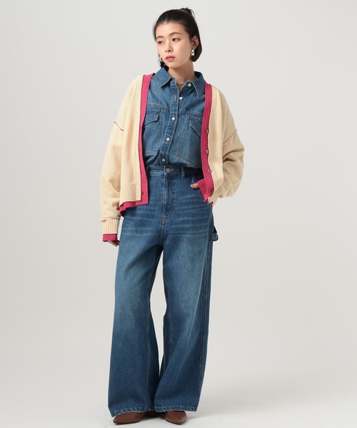 BAYFLOW（ベイフロー）の「フェイクレイヤードニットカーディガン（カーディガン/ボレロ・レディース・グレー/ネイビー/ベージュ・FREE）」の18枚目の写真