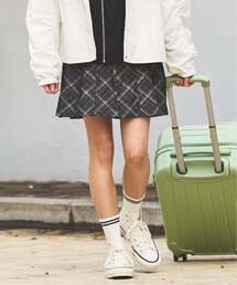 pom ponette junior（ポンポネットジュニア）の「【130cmあり】デニムスカート(インナーパンツつき）（スカート）」