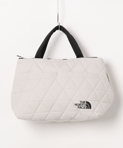 THE NORTH FACE（ザノースフェイス）の「Geoface Box Tote NM32355（ショルダーバッグ・メンズ・オフホワイト/ブラック・FREE）」の2枚目の写真
