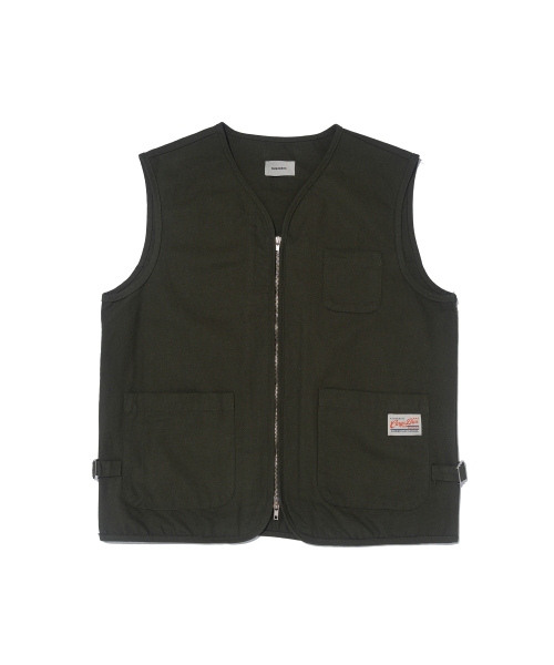 モダンワークライトベスト（カーキ）