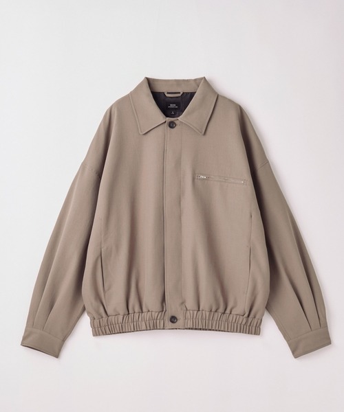 SLICK（スリック）の「【SLICK/スリック】Tech Twill Short Blouson/テックツイルショートブルゾン（ブルゾン・メンズ・グレー/ブラック/ベージュ・1/2/3）」の15枚目の写真