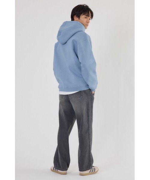 RODEO CROWNS WIDE BOWL（ロデオクラウンズワイドボウル）の「デニムトラックパンツ（デニムパンツ・メンズ・ブラック/アイボリー/ライトブルー・MEDIUM/LARGE）」の17枚目の写真