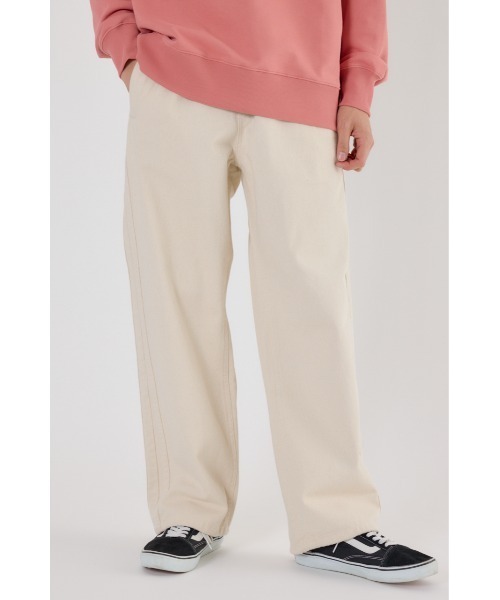 RODEO CROWNS WIDE BOWL（ロデオクラウンズワイドボウル）の「デニムトラックパンツ（デニムパンツ・メンズ・ブラック/アイボリー/ライトブルー・MEDIUM/LARGE）」の5枚目の写真