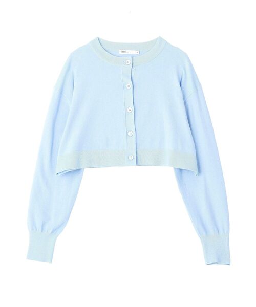 CRAFT STANDARD BOUTIQUE(クラフトスタンダードブティック)の「選べる丈/UVカット/クルーネックカーディガン◆(カーディガン/ボレロ・レディース・グレイッシュベージュ/ブルー/杢グレー/ピンク・L/M)」の9枚目の写真