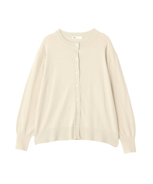 CRAFT STANDARD BOUTIQUE(クラフトスタンダードブティック)の「選べる丈/UVカット/クルーネックカーディガン◆(カーディガン/ボレロ・レディース・グレイッシュベージュ/ブルー/杢グレー/ピンク・L/M)」の17枚目の写真