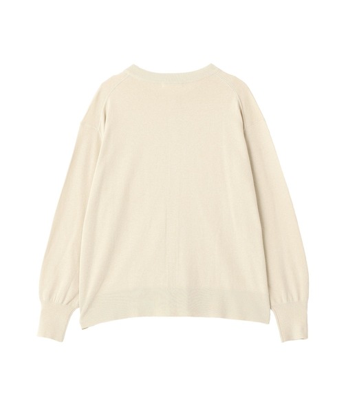 CRAFT STANDARD BOUTIQUE(クラフトスタンダードブティック)の「選べる丈/UVカット/クルーネックカーディガン◆(カーディガン/ボレロ・レディース・グレイッシュベージュ/ブルー/杢グレー/ピンク・L/M)」の18枚目の写真