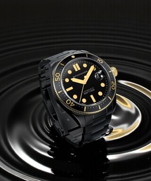 SPINNAKER（スピニカー）の「SPINNAKER/スピニカー CROFT-MID BLACK＆GOLD COLLECTION 腕時計 SPN-SP510033 メンズ（アナログ腕時計）」