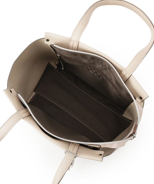 Reflect（リフレクト）の「【たっぷり収納！／通勤におすすめ】’26春夏毎日バッグ（トートバッグ・レディース・ナチュラル/ブラック/ピンク・00）」の15枚目の写真