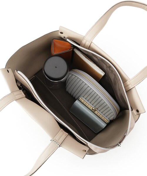 Reflect（リフレクト）の「【たっぷり収納！／通勤におすすめ】’26春夏毎日バッグ（トートバッグ・レディース・ナチュラル/ブラック/ピンク・00）」の19枚目の写真