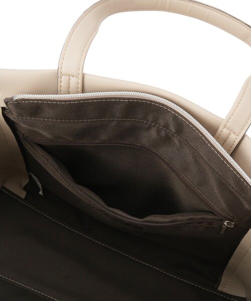 Reflect（リフレクト）の「【たっぷり収納！／通勤におすすめ】’26春夏毎日バッグ（トートバッグ・レディース・ナチュラル/ブラック/ピンク・00）」の20枚目の写真