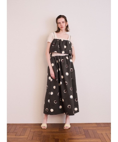 COEL（コエル）の「ドットビスチェ（その他トップス・レディース・ブラック/カーキ・FREE）」の4枚目の写真