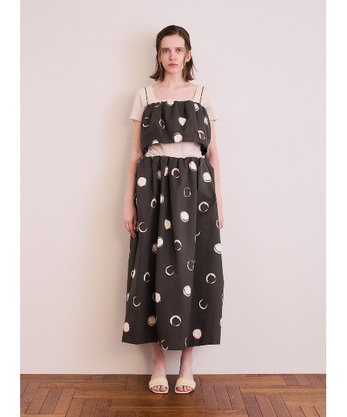 COEL（コエル）の「ドットビスチェ（その他トップス・レディース・ブラック/カーキ・FREE）」の5枚目の写真