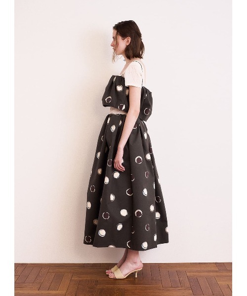 COEL（コエル）の「ドットビスチェ（その他トップス・レディース・ブラック/カーキ・FREE）」の6枚目の写真