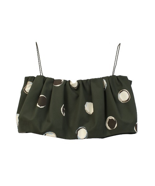 COEL（コエル）の「ドットビスチェ（その他トップス・レディース・ブラック/カーキ・FREE）」の9枚目の写真