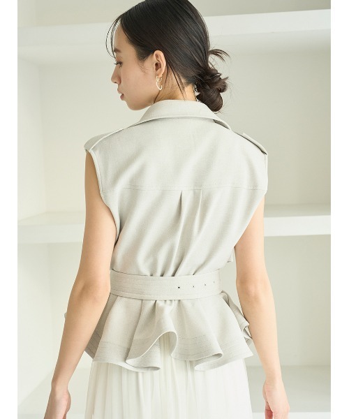 トレンチチュールセットドレス（ワンピース）｜SNIDEL（スナイデル）