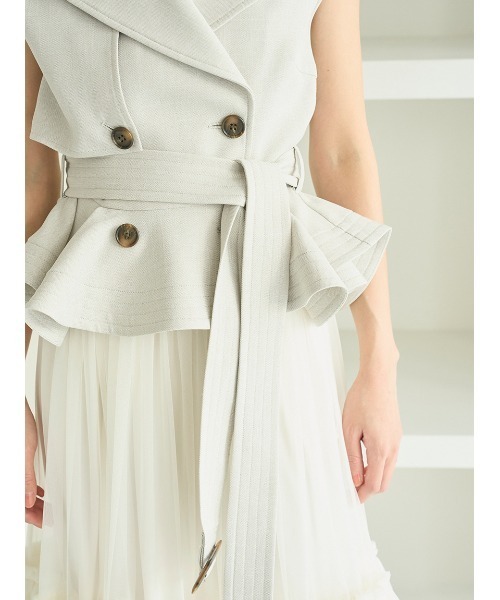 トレンチチュールセットドレス（ワンピース）｜SNIDEL（スナイデル）