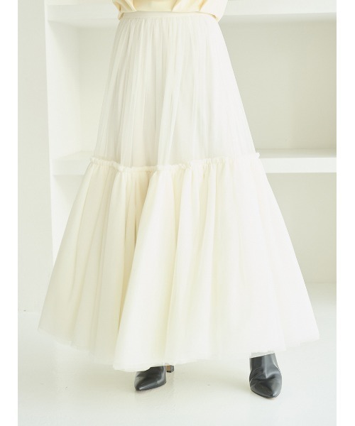 トレンチチュールセットドレス（ワンピース）｜SNIDEL（スナイデル）