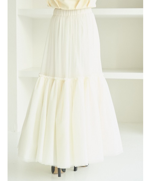 トレンチチュールセットドレス（ワンピース）｜SNIDEL（スナイデル）