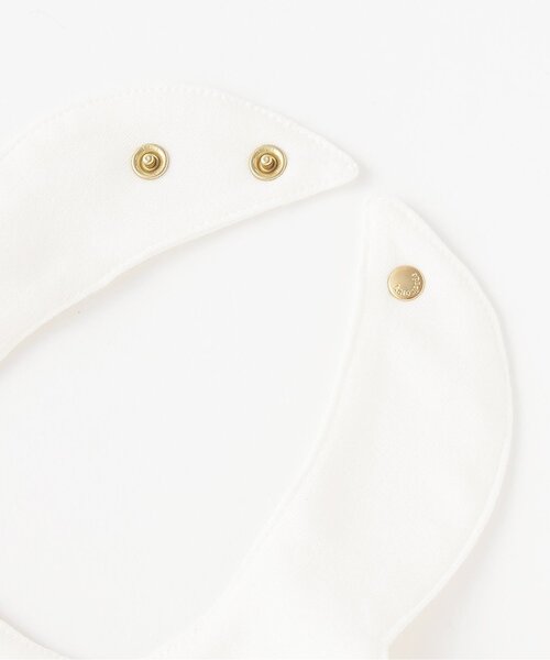 kate spade new york kids（ケイトスペードニューヨーク）の「チューリップブルームズエンブロイダリースタイ（スタイ/よだれかけ・キッズ・オフホワイト・F）」の3枚目の写真