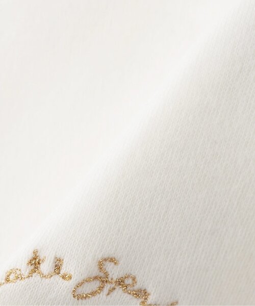 kate spade new york kids（ケイトスペードニューヨーク）の「チューリップブルームズエンブロイダリースタイ（スタイ/よだれかけ・キッズ・オフホワイト・F）」の5枚目の写真