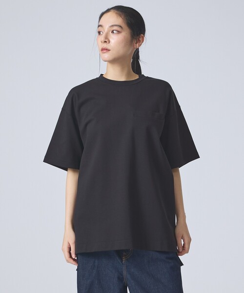 FORTUNA HOMME(フォルトゥナオム)の「【FORTUNA/フォルトゥナ】SoftClearSmoothTalloredTee/ソフトクリアスムーステイラードTシャツ/ユニセックス/【WEB限定】(Tシャツ/カットソー・メンズ・グレイッシュベージュ/ブラック/ホワイト・L/M)」の7枚目の写真