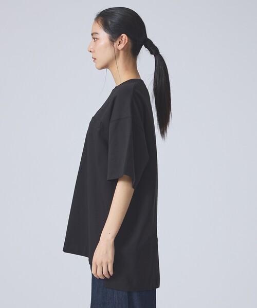 FORTUNA HOMME(フォルトゥナオム)の「【FORTUNA/フォルトゥナ】SoftClearSmoothTalloredTee/ソフトクリアスムーステイラードTシャツ/ユニセックス/【WEB限定】(Tシャツ/カットソー・メンズ・グレイッシュベージュ/ブラック/ホワイト・L/M)」の9枚目の写真