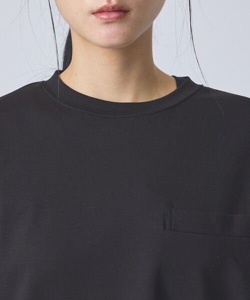 FORTUNA HOMME(フォルトゥナオム)の「【FORTUNA/フォルトゥナ】SoftClearSmoothTalloredTee/ソフトクリアスムーステイラードTシャツ/ユニセックス/【WEB限定】(Tシャツ/カットソー・メンズ・グレイッシュベージュ/ブラック/ホワイト・L/M)」の11枚目の写真