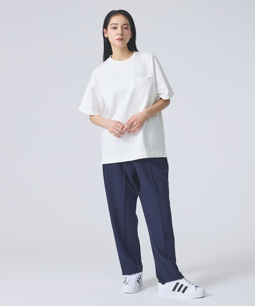 FORTUNA HOMME(フォルトゥナオム)の「【FORTUNA/フォルトゥナ】SoftClearSmoothTalloredTee/ソフトクリアスムーステイラードTシャツ/ユニセックス/【WEB限定】(Tシャツ/カットソー・メンズ・グレイッシュベージュ/ブラック/ホワイト・L/M)」の17枚目の写真