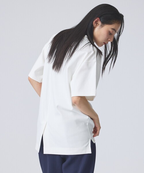 FORTUNA HOMME(フォルトゥナオム)の「【FORTUNA/フォルトゥナ】SoftClearSmoothTalloredTee/ソフトクリアスムーステイラードTシャツ/ユニセックス/【WEB限定】(Tシャツ/カットソー・メンズ・グレイッシュベージュ/ブラック/ホワイト・L/M)」の21枚目の写真