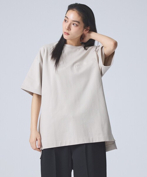 FORTUNA HOMME(フォルトゥナオム)の「【FORTUNA/フォルトゥナ】SoftClearSmoothTalloredTee/ソフトクリアスムーステイラードTシャツ/ユニセックス/【WEB限定】(Tシャツ/カットソー・メンズ・グレイッシュベージュ/ブラック/ホワイト・L/M)」の8枚目の写真