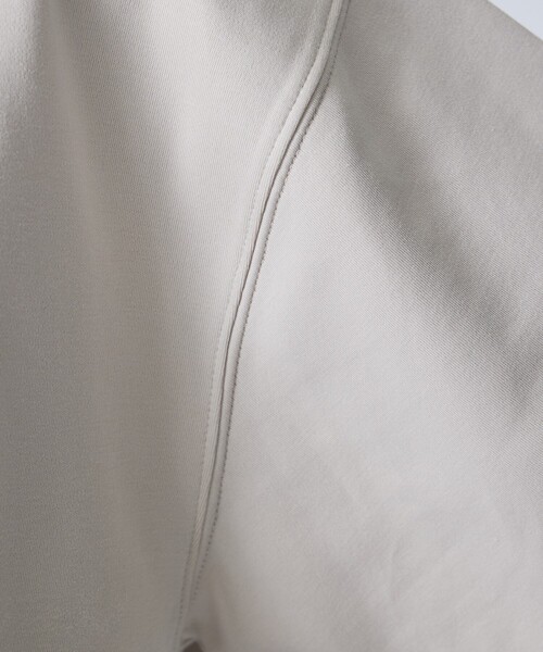 FORTUNA HOMME(フォルトゥナオム)の「【FORTUNA/フォルトゥナ】SoftClearSmoothTalloredTee/ソフトクリアスムーステイラードTシャツ/ユニセックス/【WEB限定】(Tシャツ/カットソー・メンズ・グレイッシュベージュ/ブラック/ホワイト・L/M)」の10枚目の写真