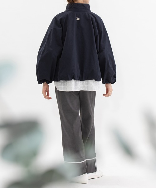 nop de nod(ノップドゥノッド)の「TRサージロールアップパイピングパンツ(その他パンツ・レディース・ダークグレー/ブラック/ネイビー・3)」の15枚目の写真