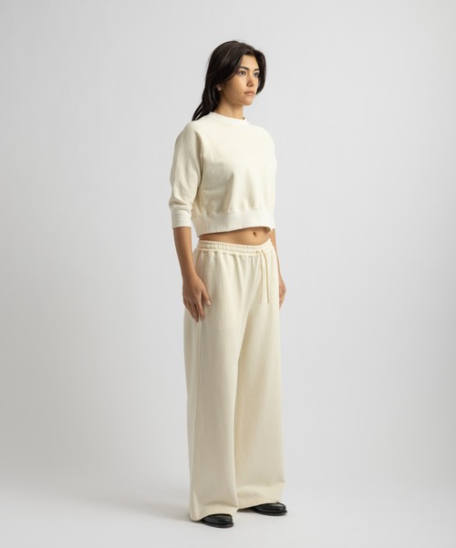 Saturdays NYC（サタデーズ ニューヨークシティ ）の「Sally Raglan Top（Tシャツ/カットソー・レディース・オフホワイト/グレー・M/L/S）」の18枚目の写真