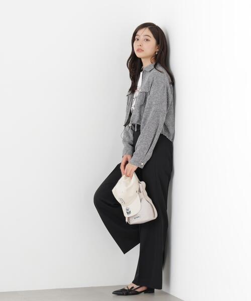 PROPORTION BODY DRESSING(プロポーションボディドレッシング)の「スプリングツイードブルゾン / 1216155300(ブルゾン・レディース・ブラック/オフホワイト/ブルー・SMALL/MEDIUM)」の12枚目の写真