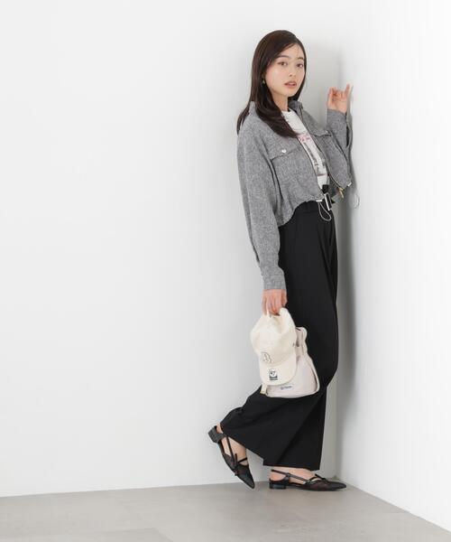 PROPORTION BODY DRESSING(プロポーションボディドレッシング)の「スプリングツイードブルゾン / 1216155300(ブルゾン・レディース・ブラック/オフホワイト/ブルー・SMALL/MEDIUM)」の14枚目の写真