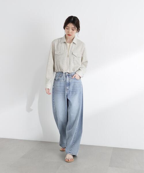 PROPORTION BODY DRESSING(プロポーションボディドレッシング)の「スプリングツイードブルゾン / 1216155300(ブルゾン・レディース・ブラック/オフホワイト/ブルー・SMALL/MEDIUM)」の19枚目の写真