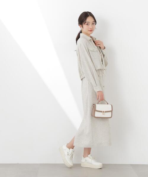 PROPORTION BODY DRESSING(プロポーションボディドレッシング)の「スプリングツイードブルゾン / 1216155300(ブルゾン・レディース・ブラック/オフホワイト/ブルー・SMALL/MEDIUM)」の22枚目の写真