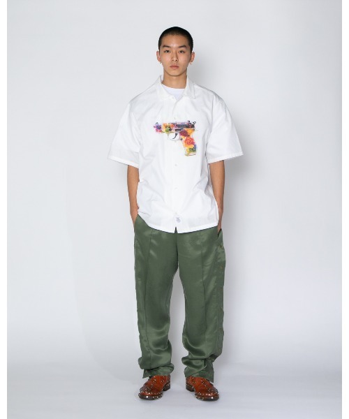 APPLEBUM(アップルバム)の「“Peacemaker” S/S Shirt(シャツ/ブラウス・メンズ・ホワイト・MEDIUM/LARGE/X-LARGE)」の2枚目の写真