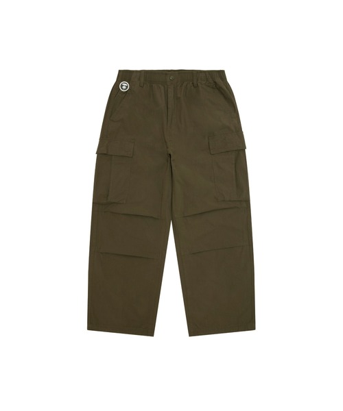 AAPE BY A BATHING APE(エーエイプバイアベイシングエイプ)の「AAPE NOW WOVEN PANTS(カーゴパンツ・メンズ・グレー系その他2/ブラック/カーキ・SMALL/MEDIUM/X-LARGE/LARGE/XX-LARGE)」の3枚目の写真