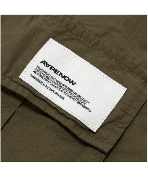 AAPE BY A BATHING APE(エーエイプバイアベイシングエイプ)の「AAPE NOW WOVEN PANTS(カーゴパンツ・メンズ・グレー系その他2/ブラック/カーキ・SMALL/MEDIUM/X-LARGE/LARGE/XX-LARGE)」の12枚目の写真