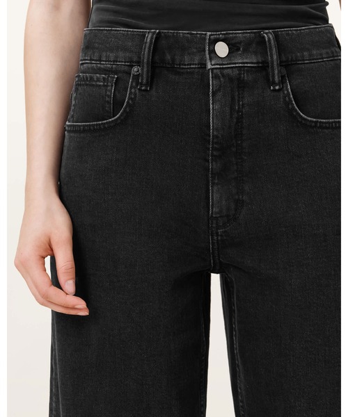 ALLSAINTS（オールセインツ）の「SADIE BARREL LEG DENIM JEANS | SADIE バレル レッグ デニム ジーンズ（デニムパンツ・レディース・ブラック・26/25/24）」の8枚目の写真