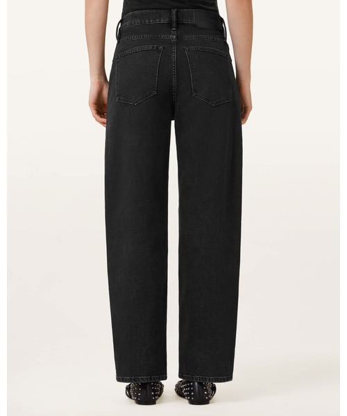 ALLSAINTS（オールセインツ）の「SADIE BARREL LEG DENIM JEANS | SADIE バレル レッグ デニム ジーンズ（デニムパンツ・レディース・ブラック・26/25/24）」の5枚目の写真