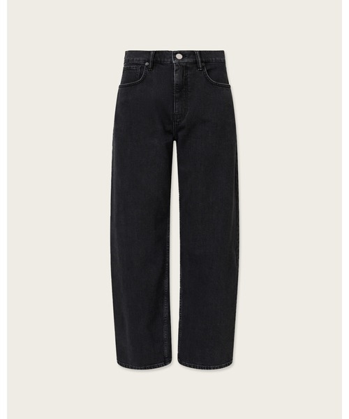 ALLSAINTS（オールセインツ）の「SADIE BARREL LEG DENIM JEANS | SADIE バレル レッグ デニム ジーンズ（デニムパンツ・レディース・ブラック・26/25/24）」の3枚目の写真