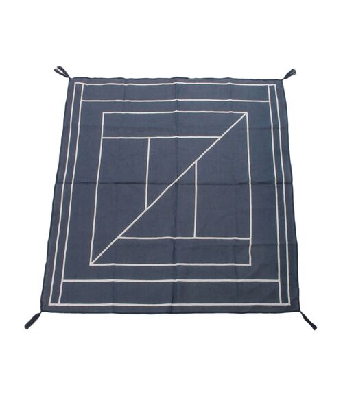 Ungrid（アングリッド）の「ビーズコンビ大判スカーフ（バンダナ/スカーフ・レディース・イエロー/ネイビー・FREE）」の6枚目の写真