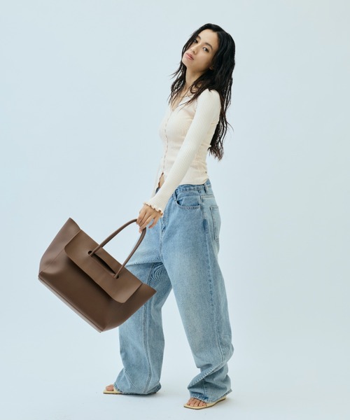 DRWCYS（ドロシーズ）の「フラップトートバッグ（トートバッグ・レディース・ブラウン/ブラック・FREE）」の13枚目の写真