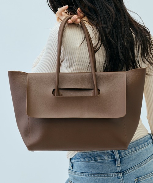 DRWCYS（ドロシーズ）の「フラップトートバッグ（トートバッグ・レディース・ブラウン/ブラック・FREE）」の11枚目の写真