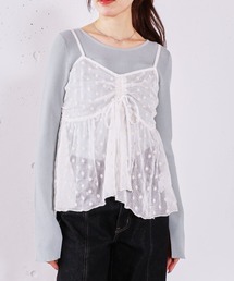 archives | フラワー刺繍ビスチェ×リブニットプルオーバーSET(アンサンブル)