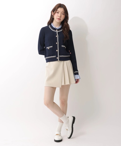 Rirandture（リランドチュール）の「ラッププリーツミニスコート（スカート・レディース・ベージュ系その他・2/1/0）」の5枚目の写真