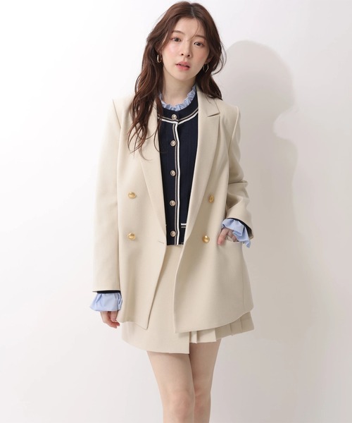 Rirandture（リランドチュール）の「ラッププリーツミニスコート（スカート・レディース・ベージュ系その他・2/1/0）」の10枚目の写真